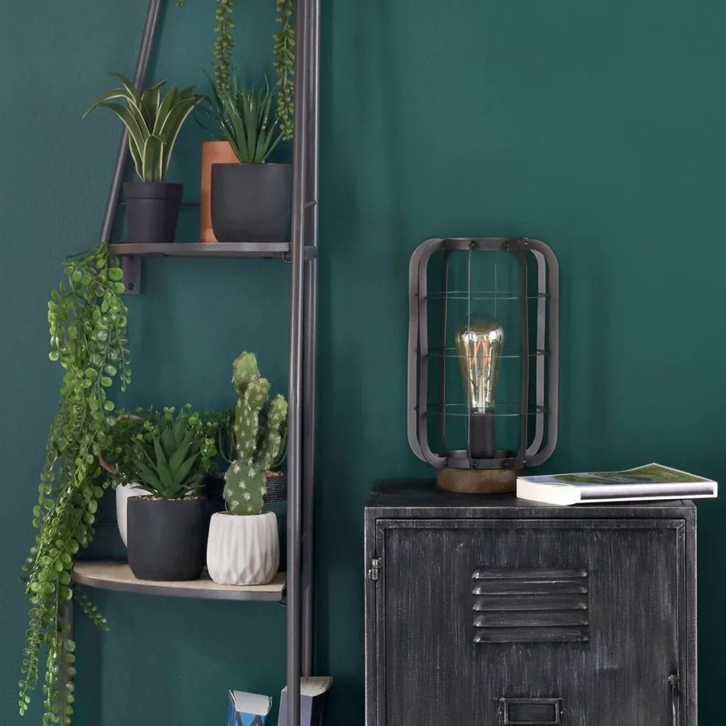Table lamp classic - 28 cm - grey