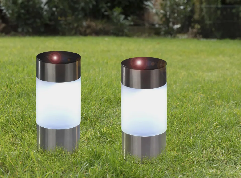 LED solar light - set of 2