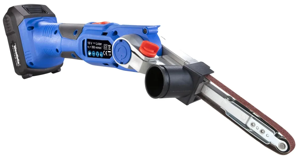 Accu-bandvijl WABF18 18V Li-Ion set met accu en lader