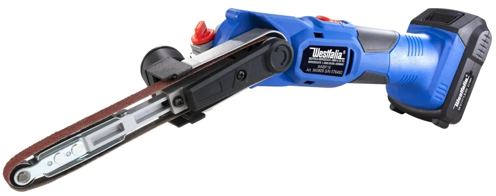 Accu-bandvijl WABF18 18V Li-Ion set met accu en lader