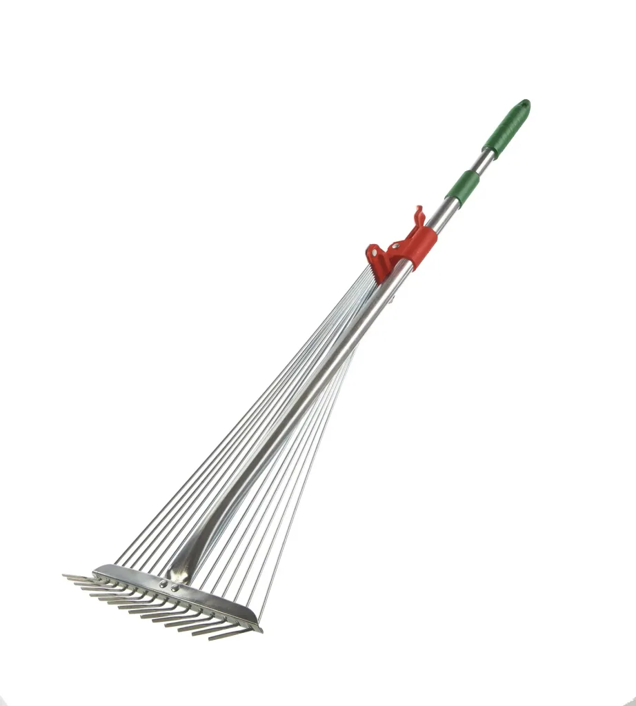 XXL universal rake, light metal, telescopic