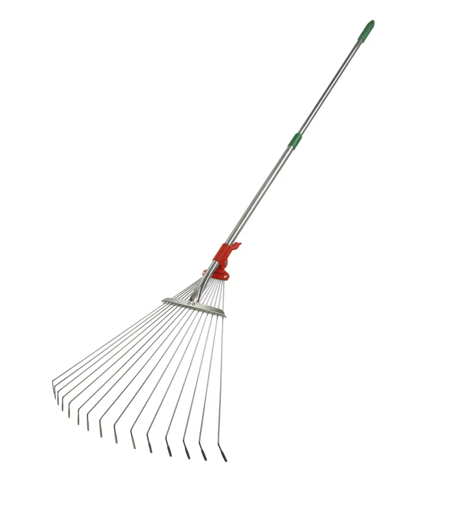 XXL universal rake, light metal, telescopic