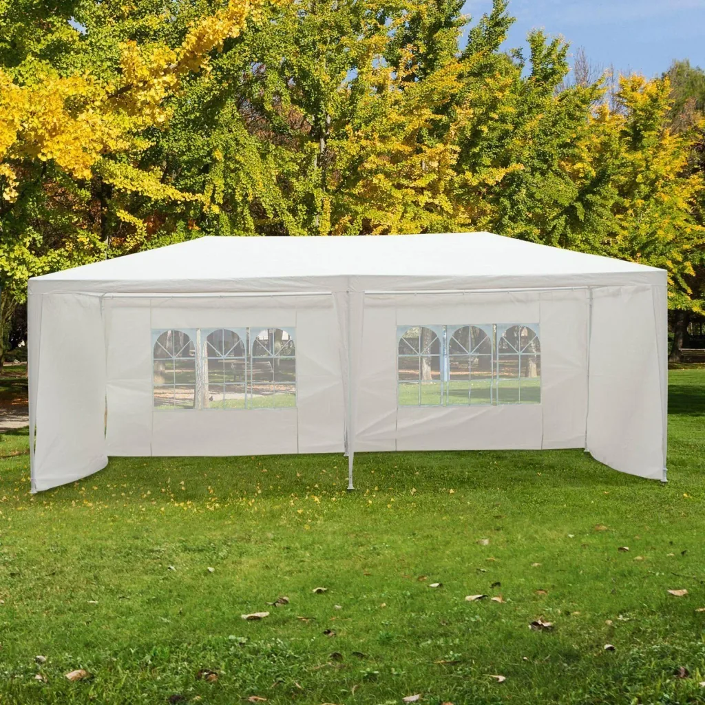 Marquee 3x6m pavilion with window