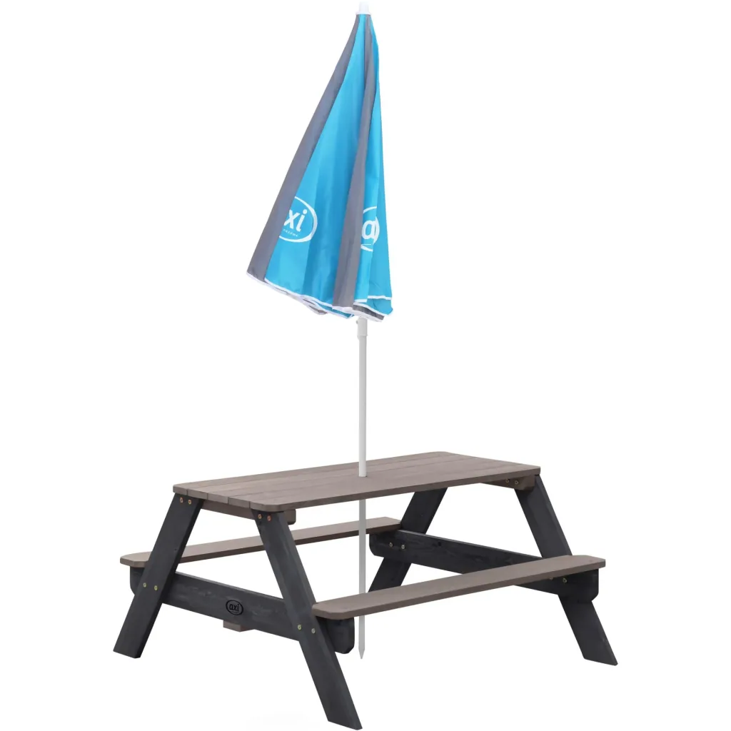 Umbrella Ø125 cm - Grey/blue