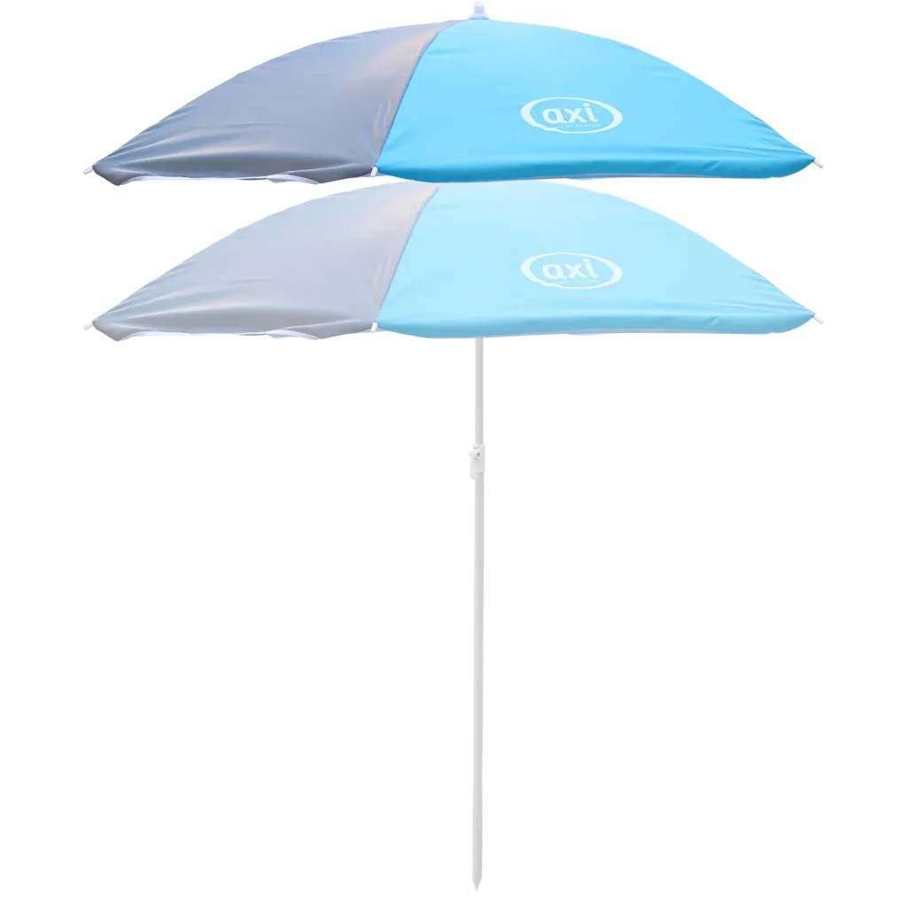 Umbrella Ø125 cm - Grey/blue