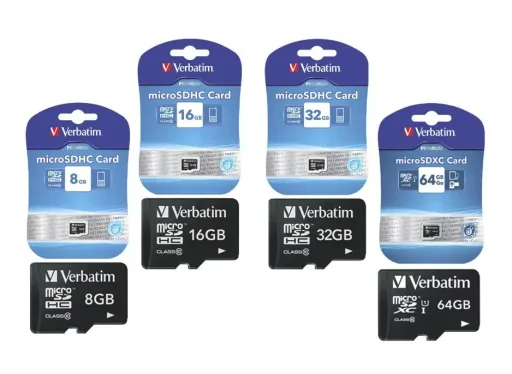 8 GB MicroSD memory card - Class 10 (SDHC card)