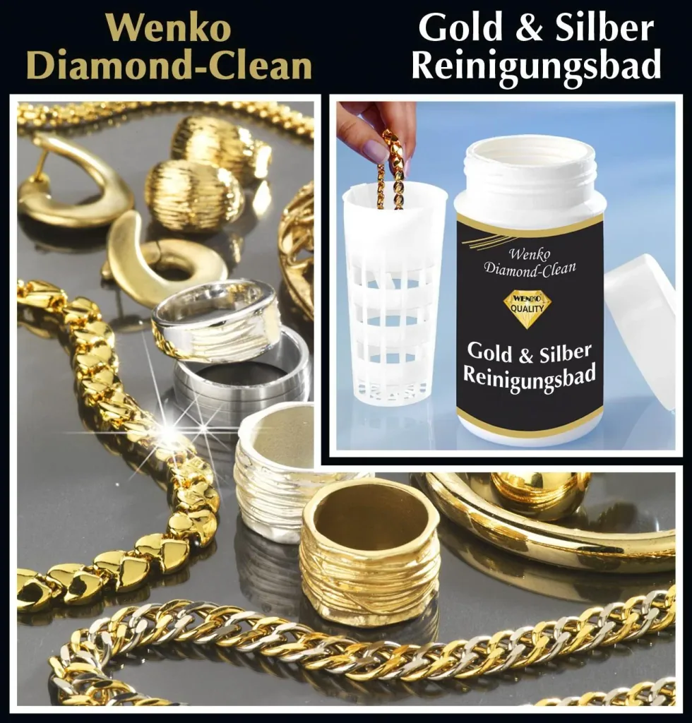 Gold & Silver Cleaning Bath, 375ml