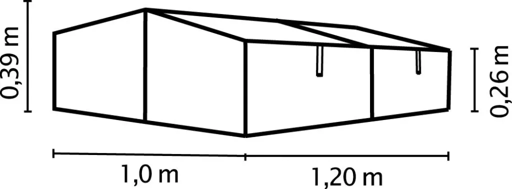Frühbeet Gaia 2X