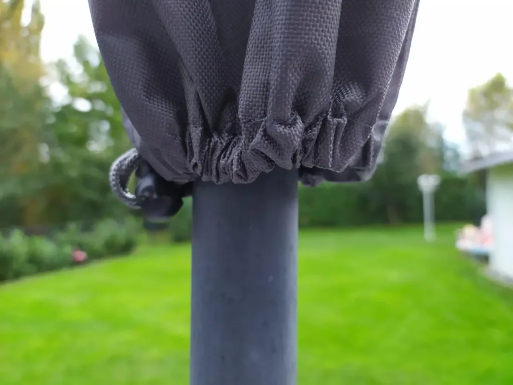 Comfort protective cover for parasols, for Ø 200-400 cm, anthracite