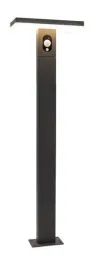 Solar LED Stand ARIANE with sensor black, 3.3 watts, 210 lm, warm white