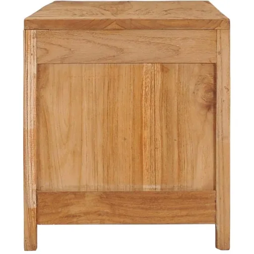 TV cabinet 100x30x35 cm solid teak