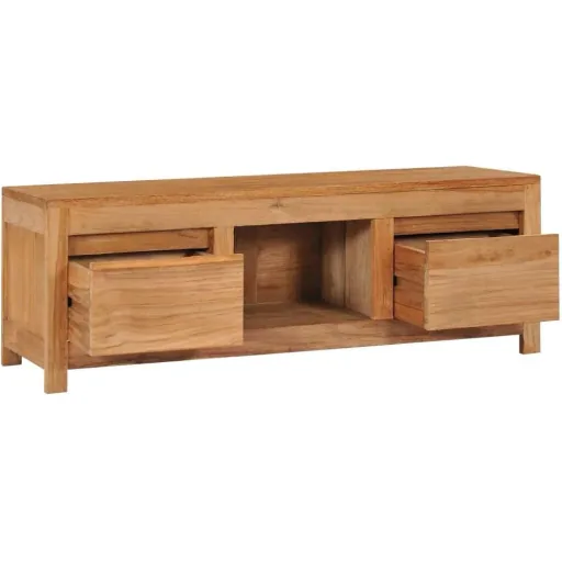 TV cabinet 100x30x35 cm solid teak