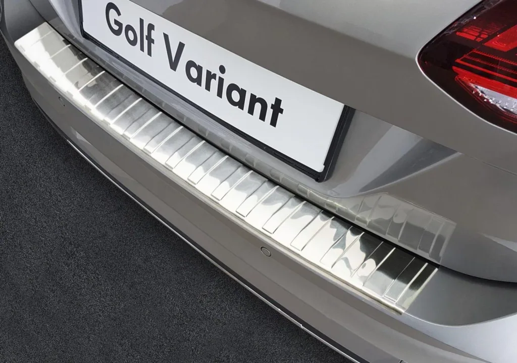 Stainless steel loading sill protection for VW Golf VII Variant FL, built from 2017>