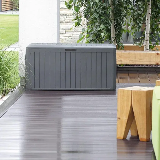 Support box Board Plus - 100 kg load capacity - 290 liters - anthracite