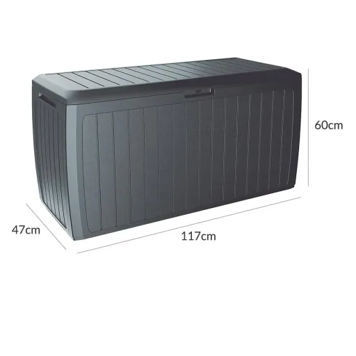 Support box Board Plus - 100 kg load capacity - 290 liters - anthracite