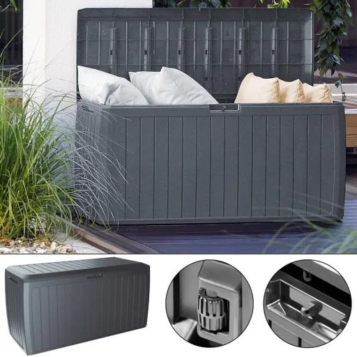 Support box Board Plus - 100 kg load capacity - 290 liters - anthracite