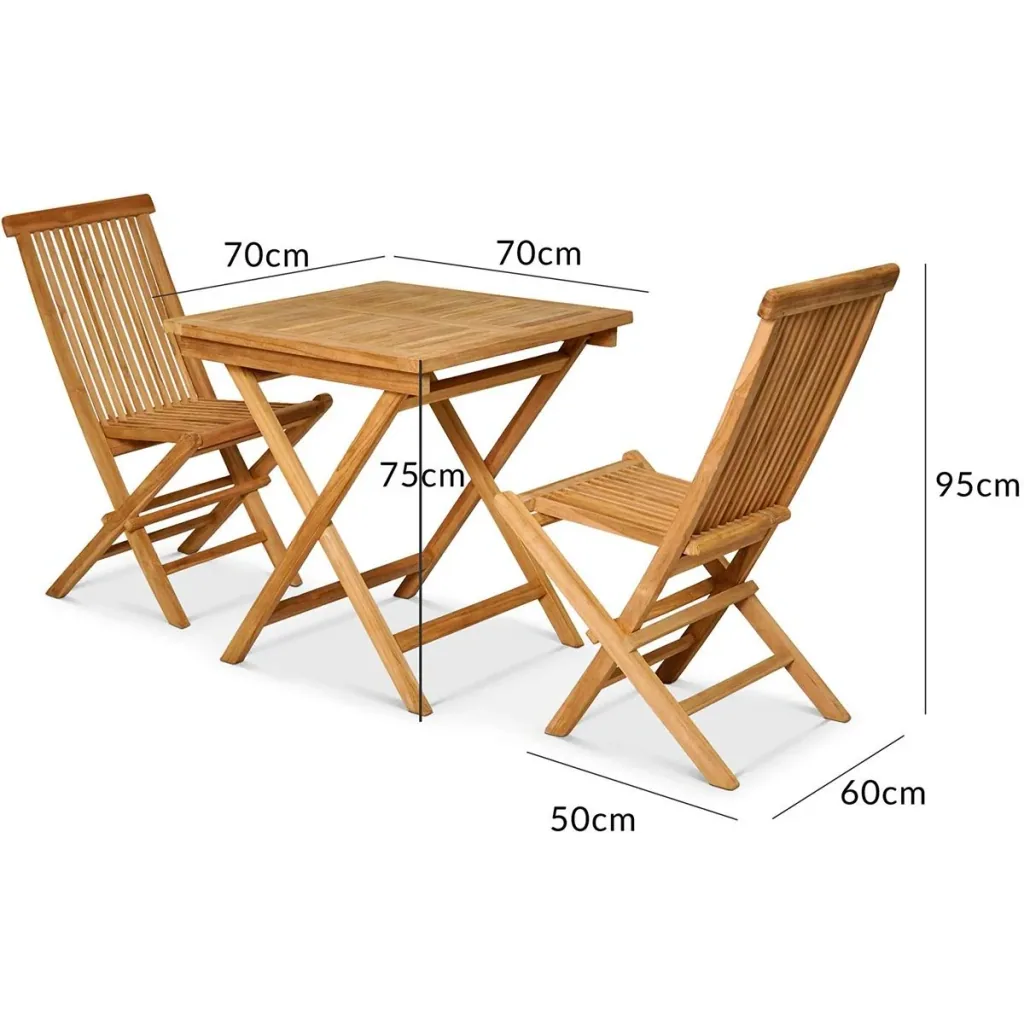 Garland 3-piece Bristol Sitzgarnitur Teak
