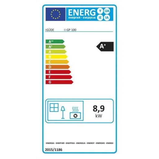 PELLET STOVE GP 100 CLAY SLATE