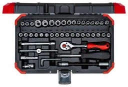 Socket wrench set 1/4 SW4-14 mm 46 pieces