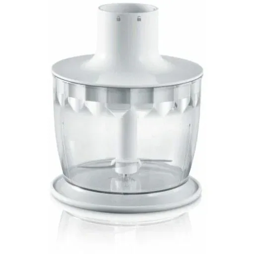 Hand blender set - white - 600 watts - stainless steel
