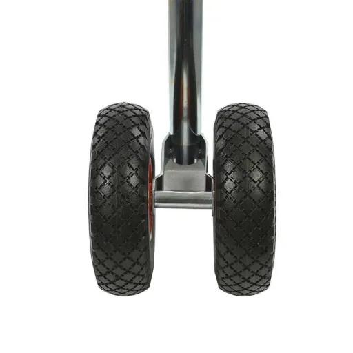 Double support wheel with PU tires - puncture-proof - 300 kg