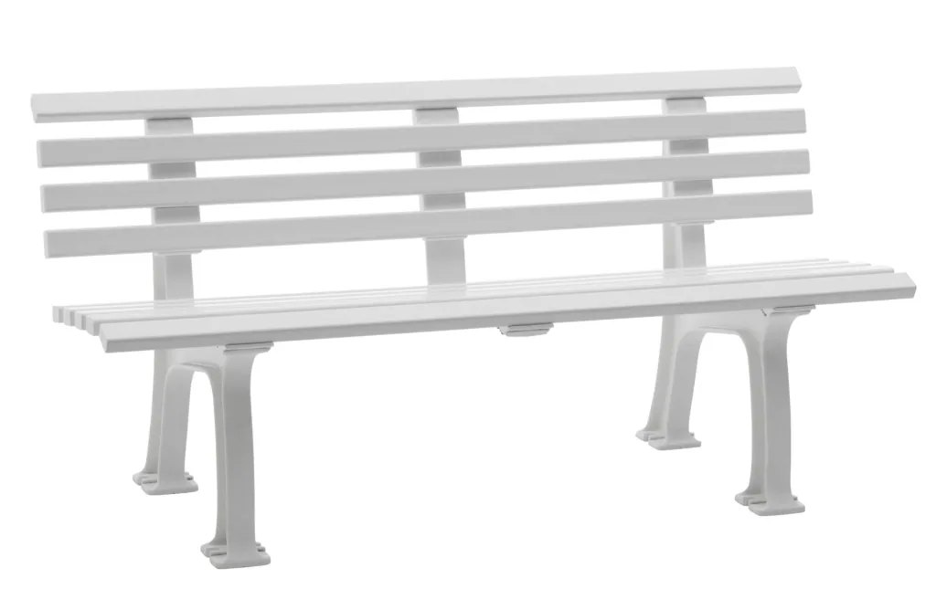 Garden bench Sylt white