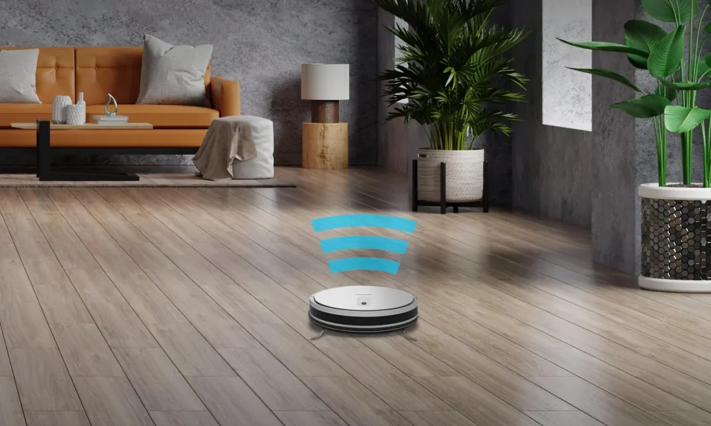 2-in-1 robot vacuum cleaner with mop function VCR3130