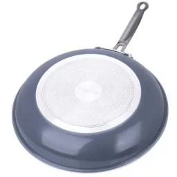 Ceramic frying pan set of 3 - 20, 24 and 28 cm - grey