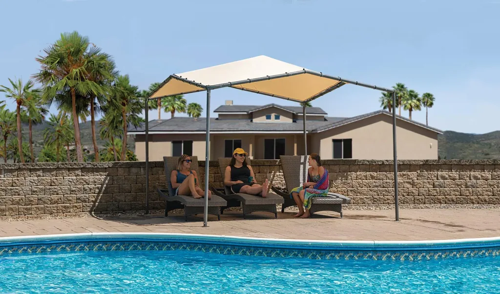 Pavillon Canopy Pacifica 317x317x271 cm Beige
