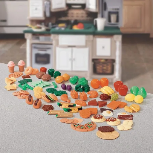 101 pieces play food assortment