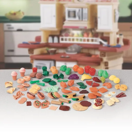 101 pieces play food assortment