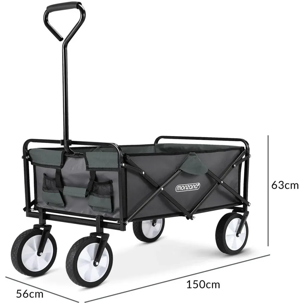 Trolley / Cart / Cart - Grey - foldable