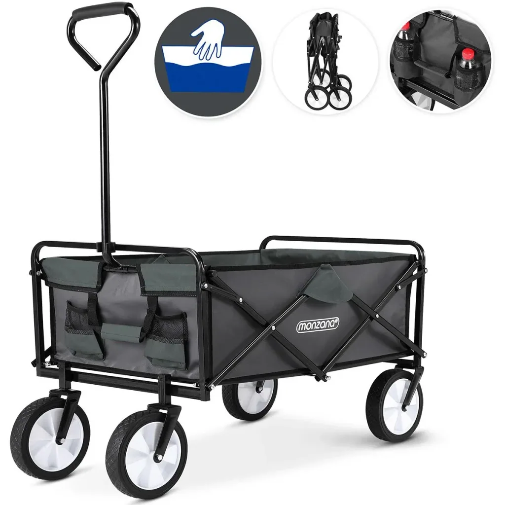 Trolley / Cart / Cart - Grey - foldable