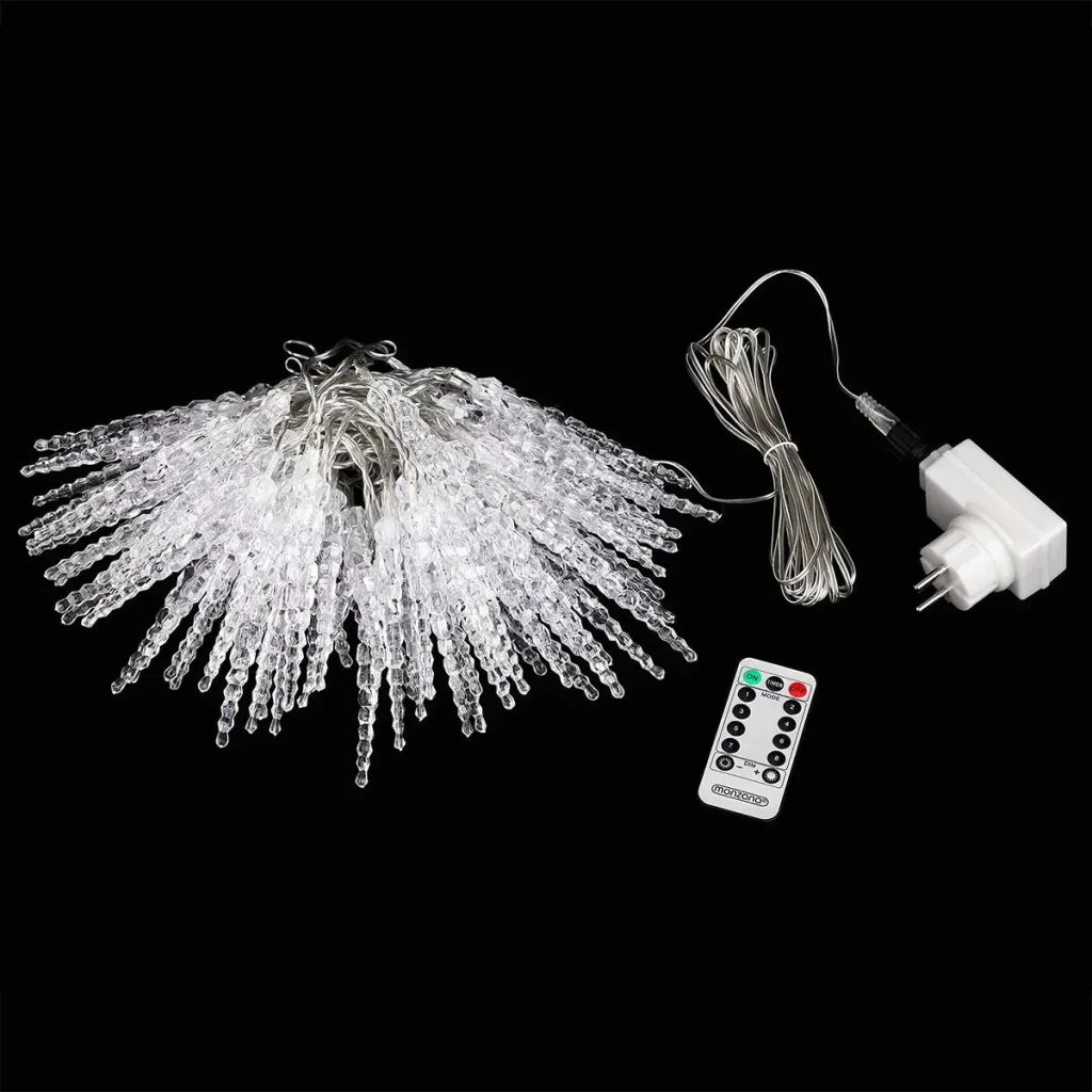 Festive lights - Christmas lights - icicle lights - indoor and outdoor including remote control