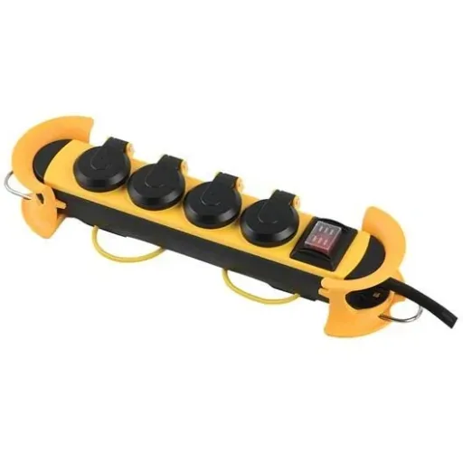 Socket - 4-pin - IP44 - With cable guide
