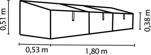 Frühbeet Gaia 3X