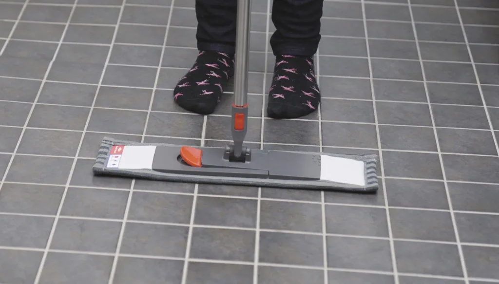 Microfiber replacement cover, coarse for floor mop with telescopic handle