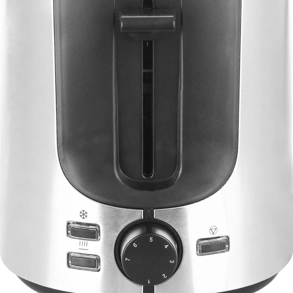 Toaster, stainless steel "TO-122830", for 2 slices, 1000 watts