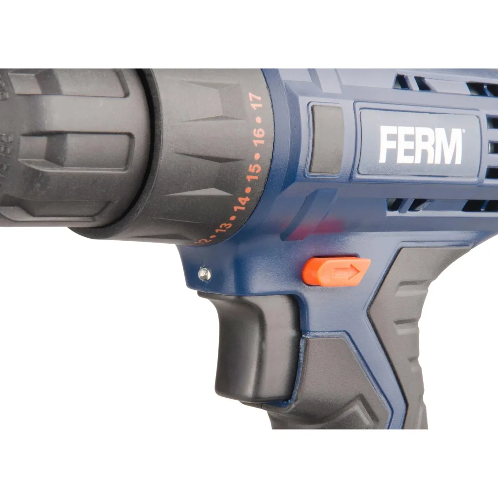 CDM1119 Li-Ion Cordless Drill - 12V/1.5Ah - LED Work Light - Incl. Charger and 2 Batteries - Two Double