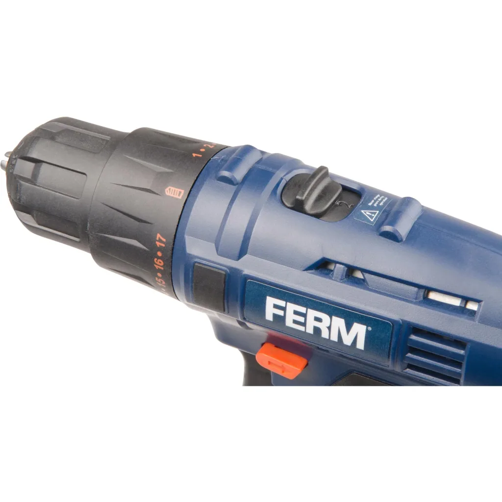 CDM1119 Li-Ion Cordless Drill - 12V/1.5Ah - LED Work Light - Incl. Charger and 2 Batteries - Two Double