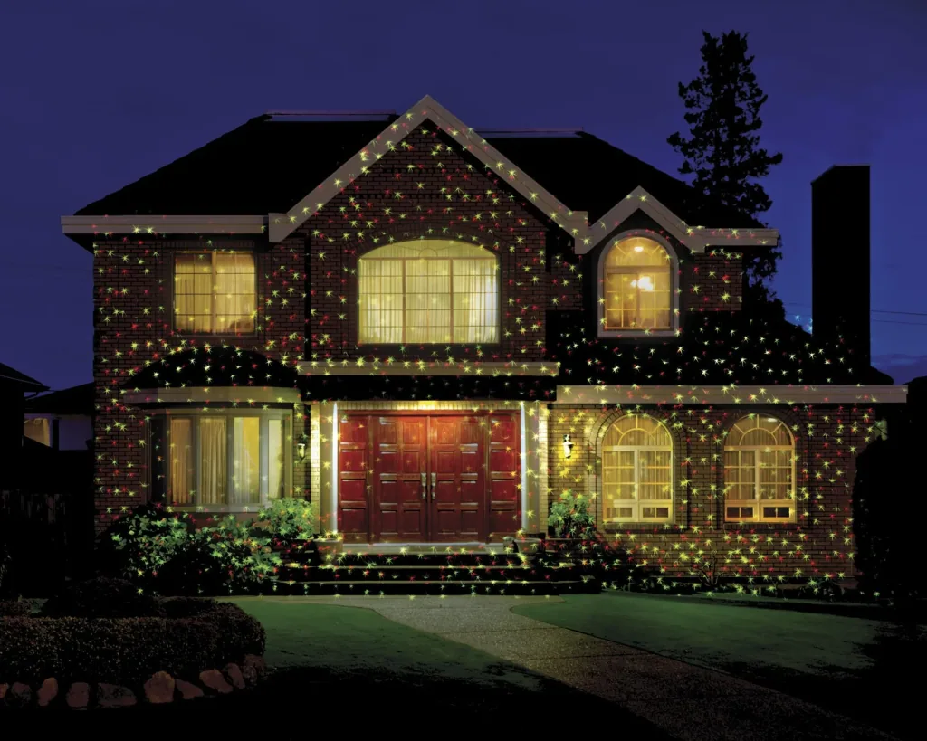 Laser light system Star Shower with sensor