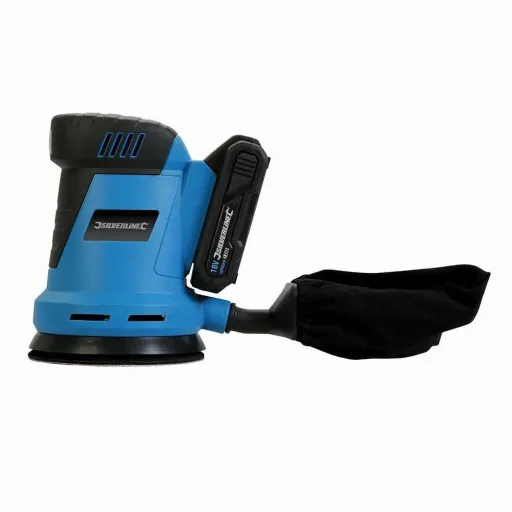 Accu-orbital sander 18V - 125mm - including battery and charger