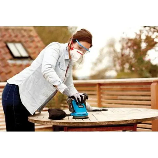 Accu-orbital sander 18V - 125mm - including battery and charger