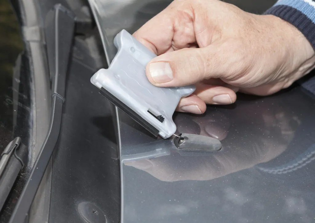 Wiper blade sharpener 3 in 1