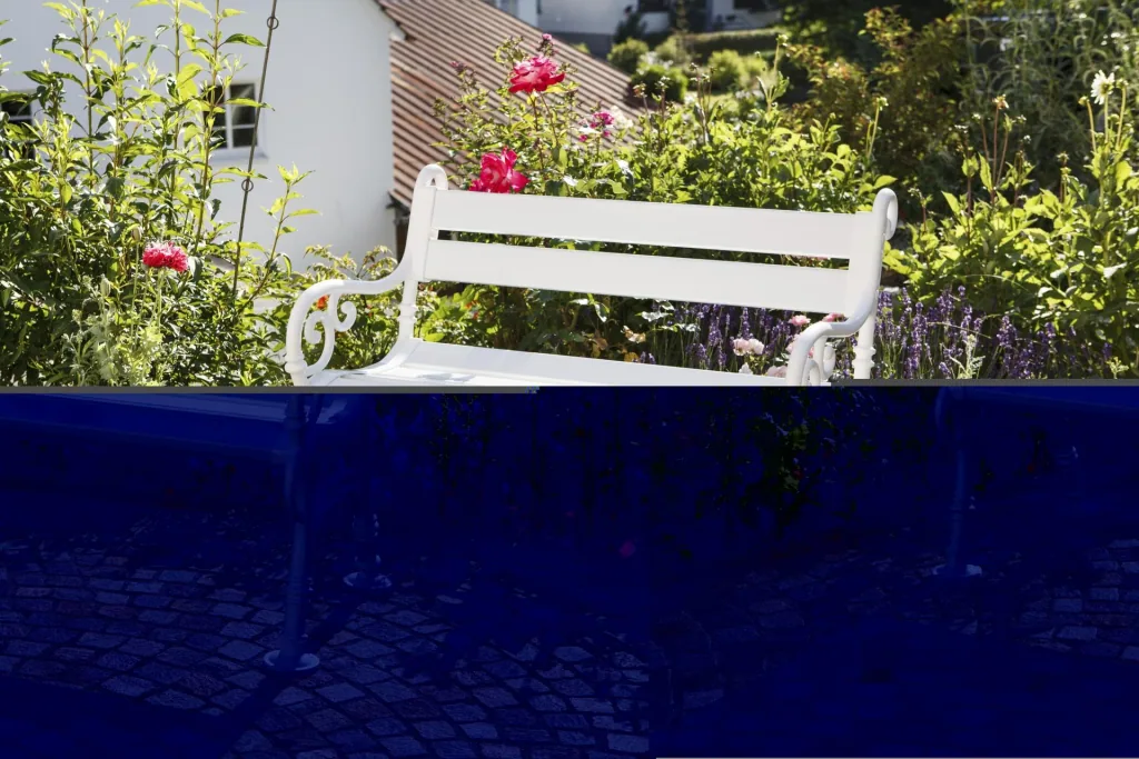 Country house bench Linderhof 2-seater