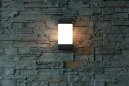 Wall light MADELEINE anthracite, for indoor and outdoor use