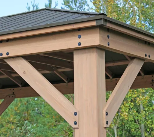 Westmann houten paviljoen Devon, 12x16
