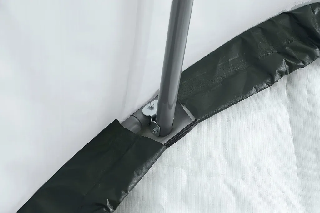 Zijwand voor weidetent 3,7 × 1,5 m groen – 3 zijpanelen & achterwand zonder stalen frame