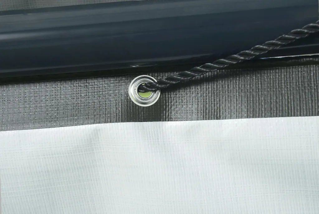 Zijwand voor weidetent 3,7 × 1,5 m groen – 3 zijpanelen & achterwand zonder stalen frame