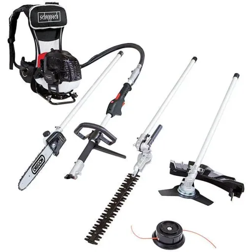 4-in-1 Petrol Multitool MFH5300-4BP - Tieflöffel | 51.7cc | 2-stroke | 1300W